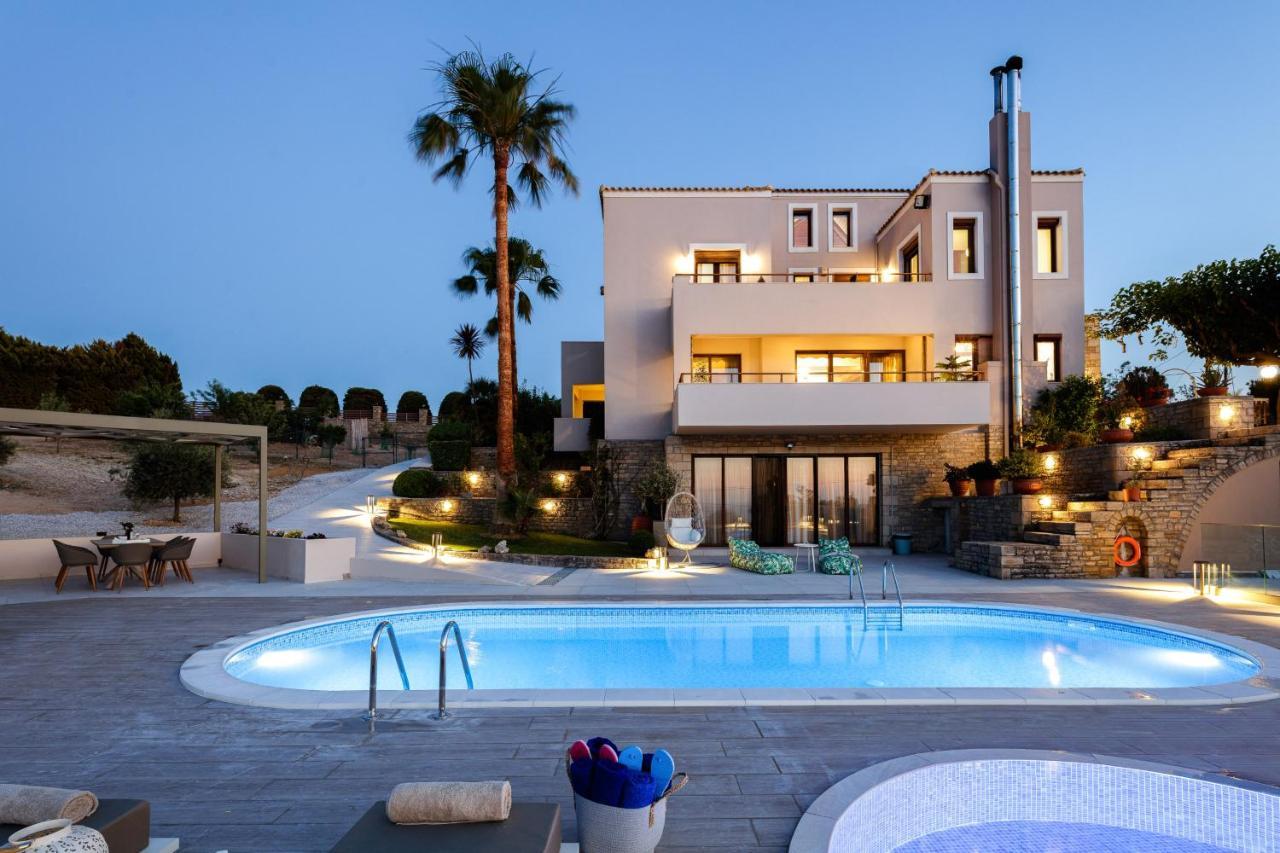 Villa Natura - With Private Heated Pool Tria Monastiria Luaran gambar