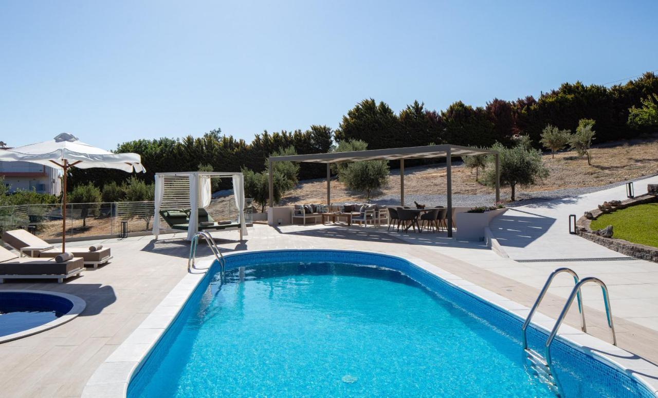 Villa Natura - With Private Heated Pool Tria Monastiria Luaran gambar